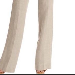 LOFT Beige Boot Cut Pants
